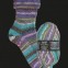 Opal In Variation After Hundertwasser's Work Sock Yarn